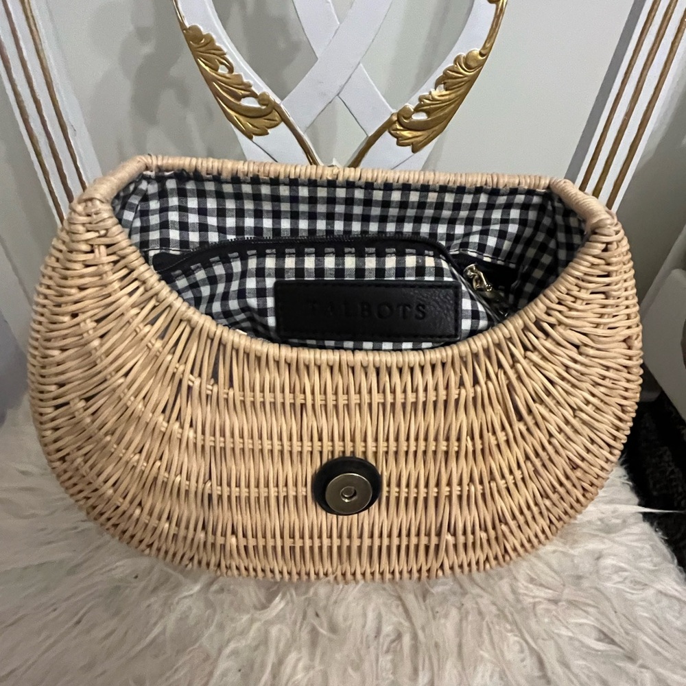 Talbots Tan| Summer| Woven Women's Bag